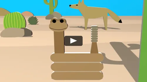 Ir al video Animales del desierto de Mojave